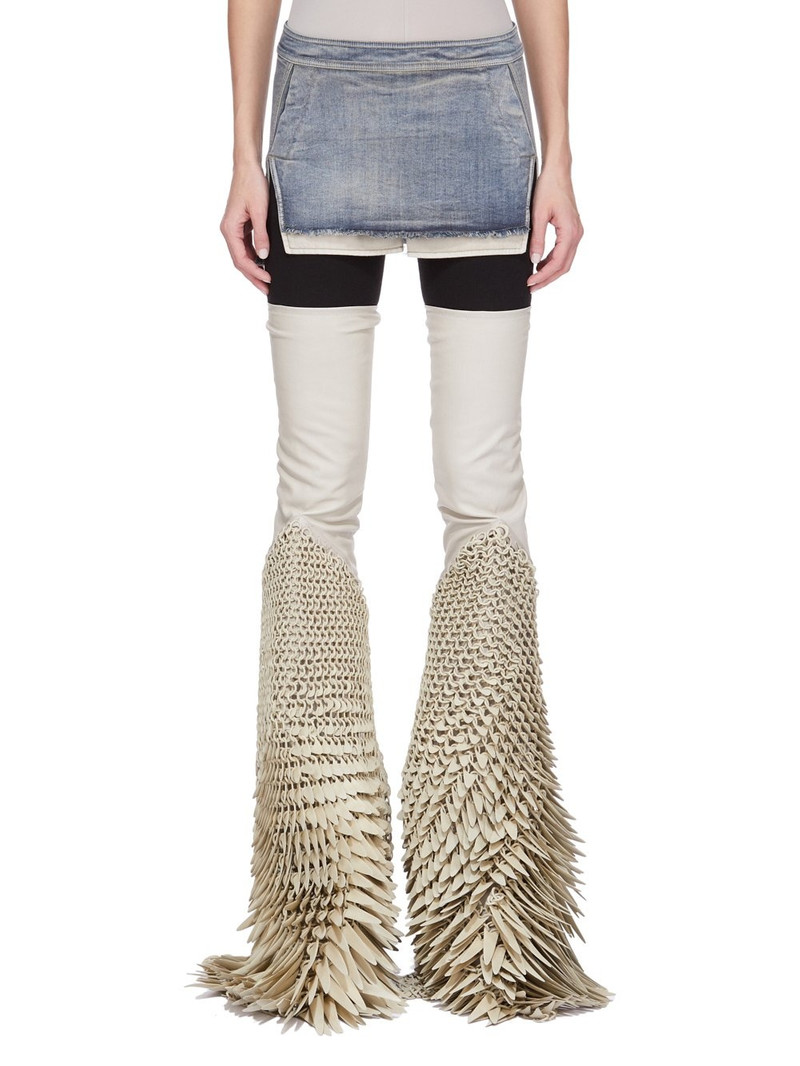 Fog Cutoff Mini Skirt Dirty Hustler - 1