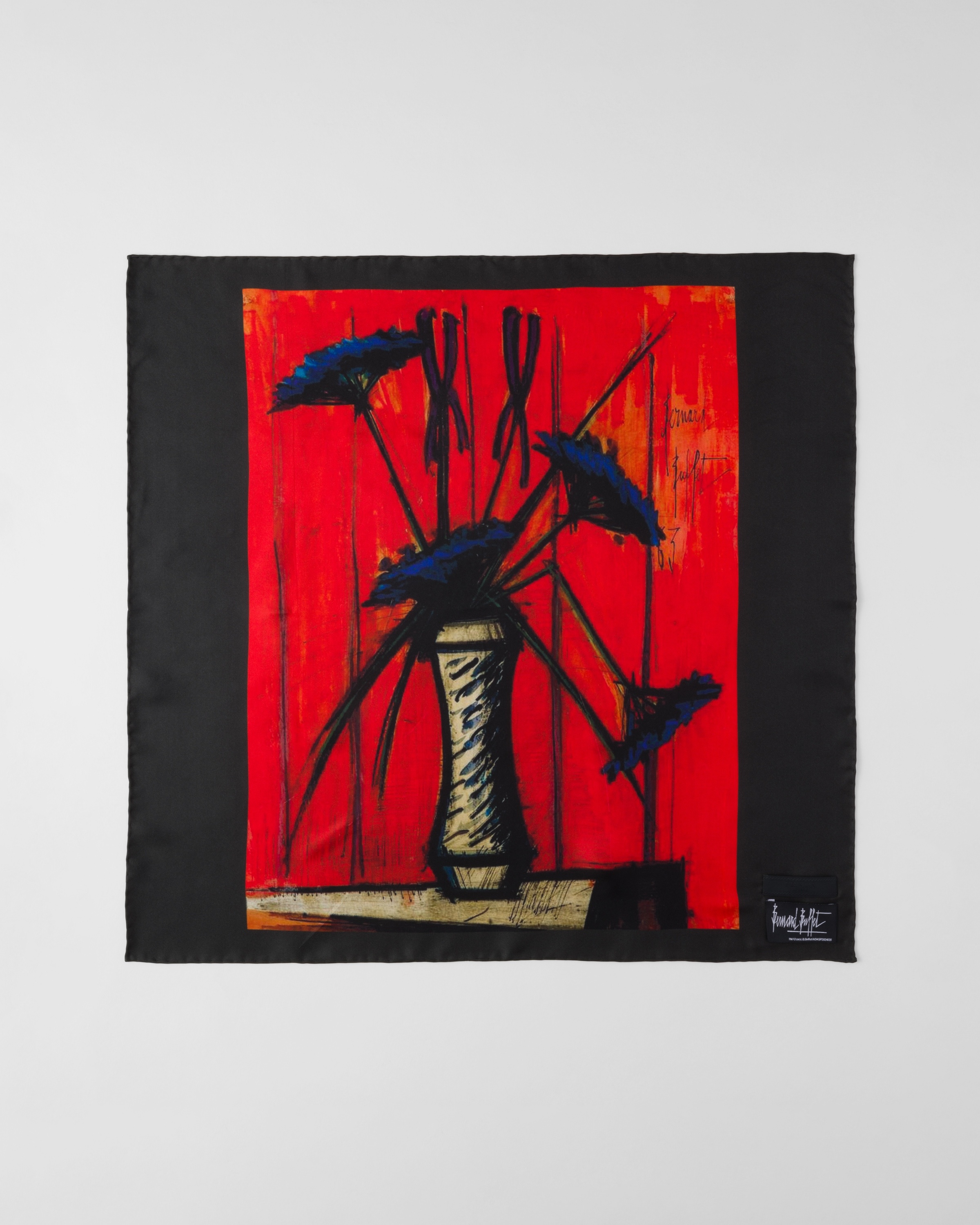 Printed twill scarf - 3