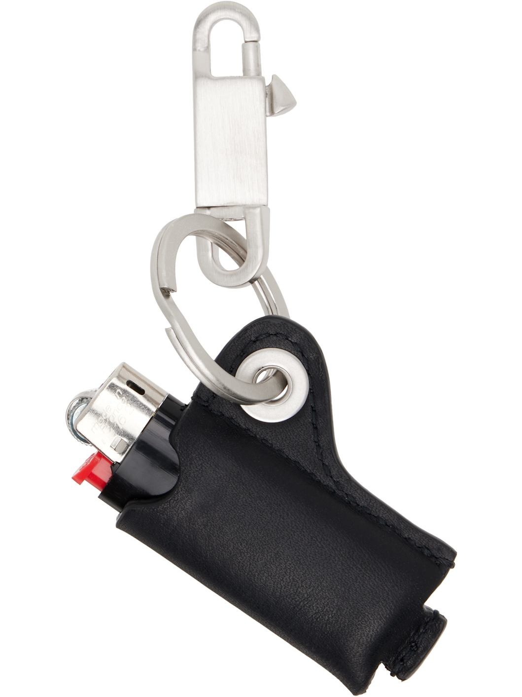 Black Concordians Mini Lighter Holder Keychain - 3