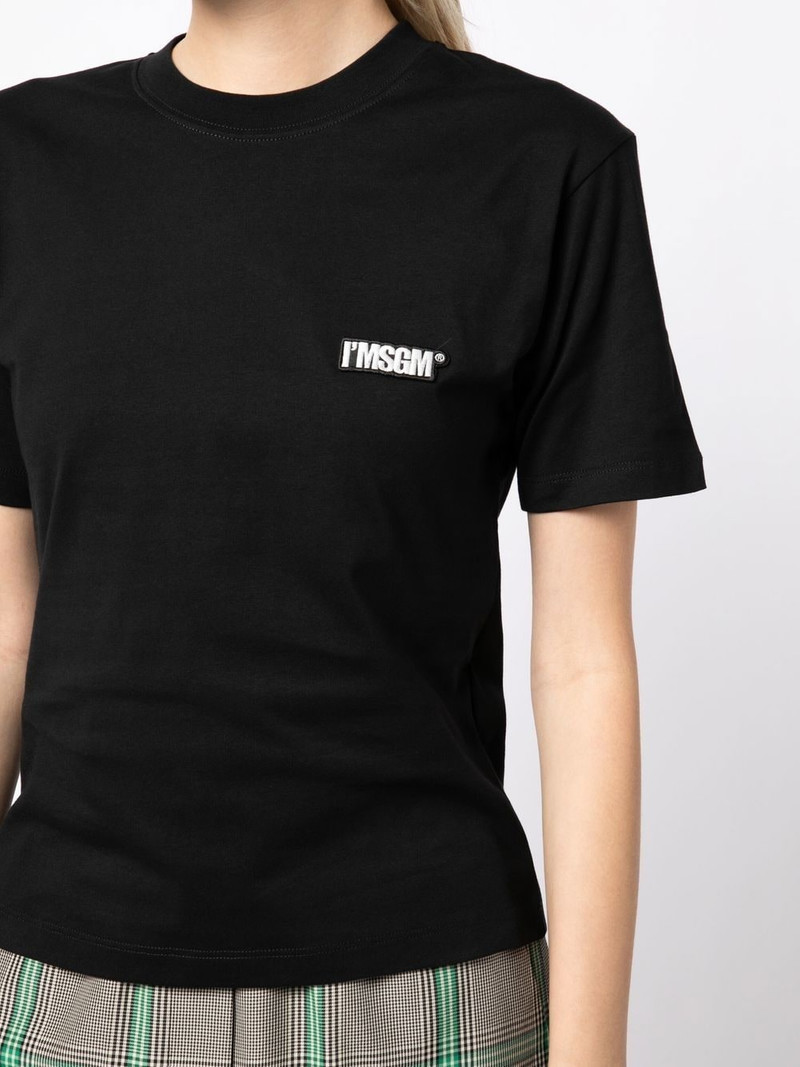 logo-patch short-sleeve T-shirt 5