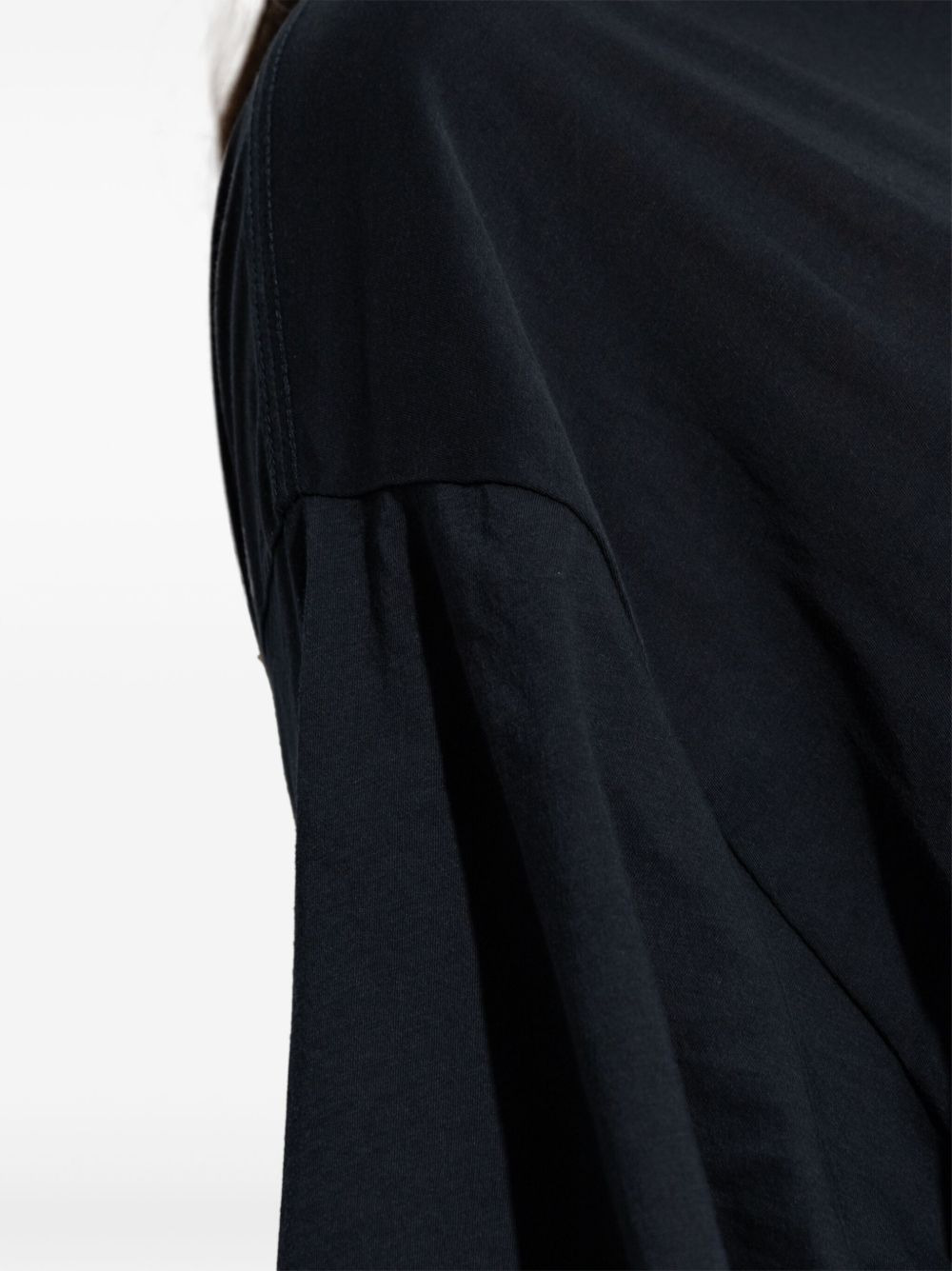 short-sleeve maxi dress - 5