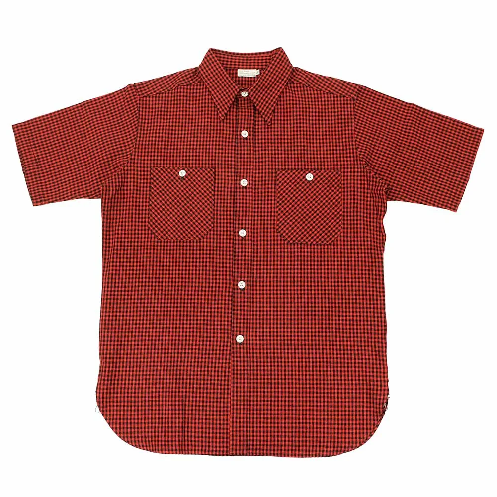 Lot 3056 - SHORT SLEEVE PLAID WORK SHIRTS - A-Pattern - 3056A-25 - 1