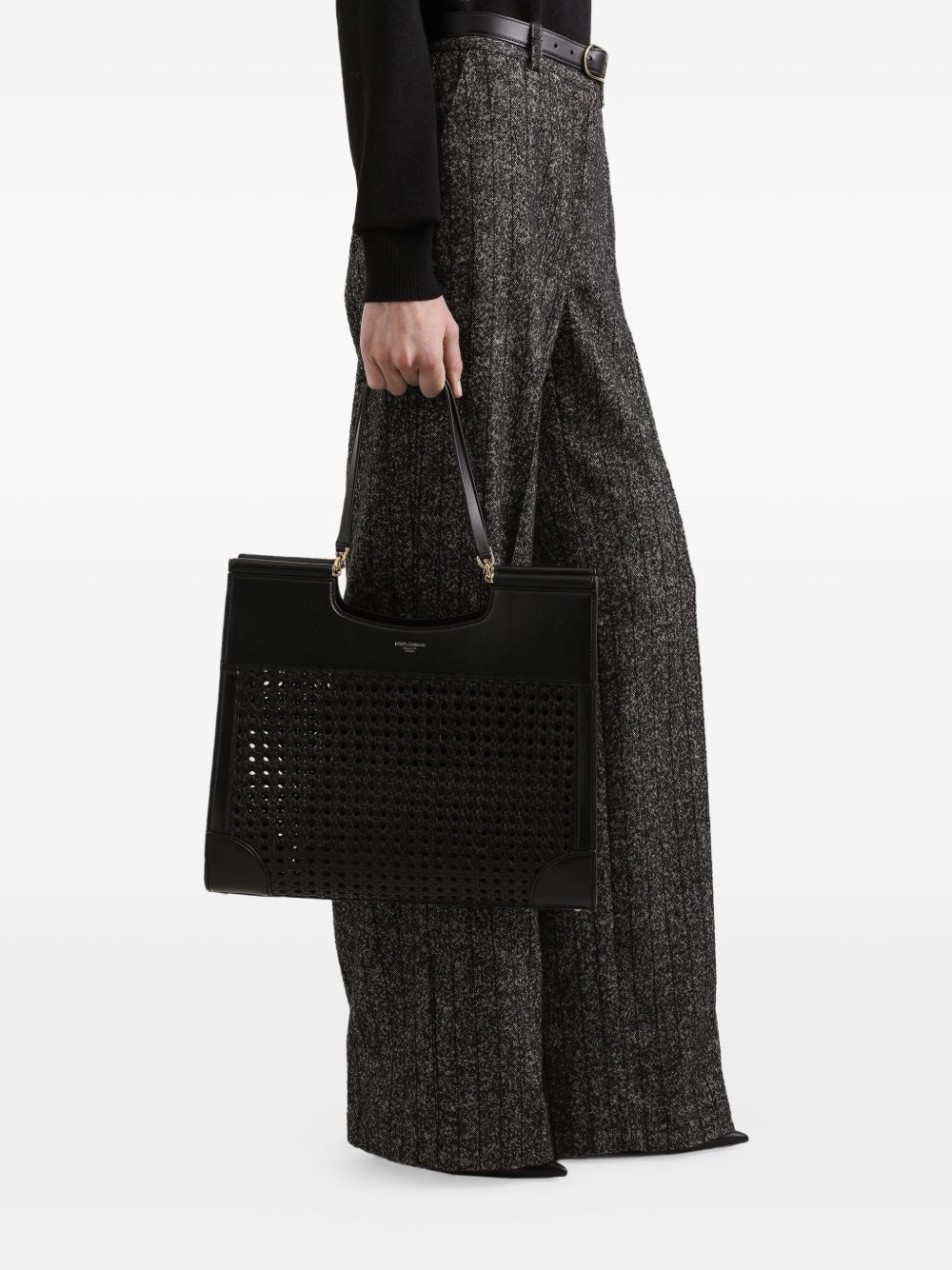 logo-stamp tote bag - 2