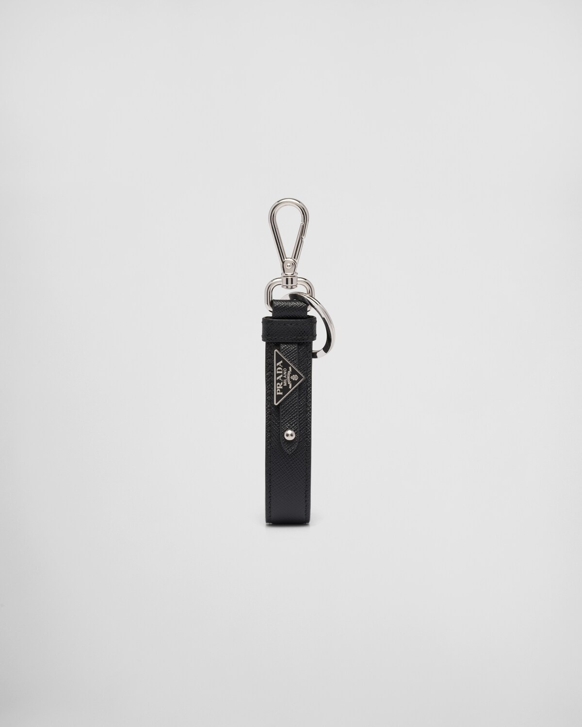 Customized Saffiano leather keychain - 1