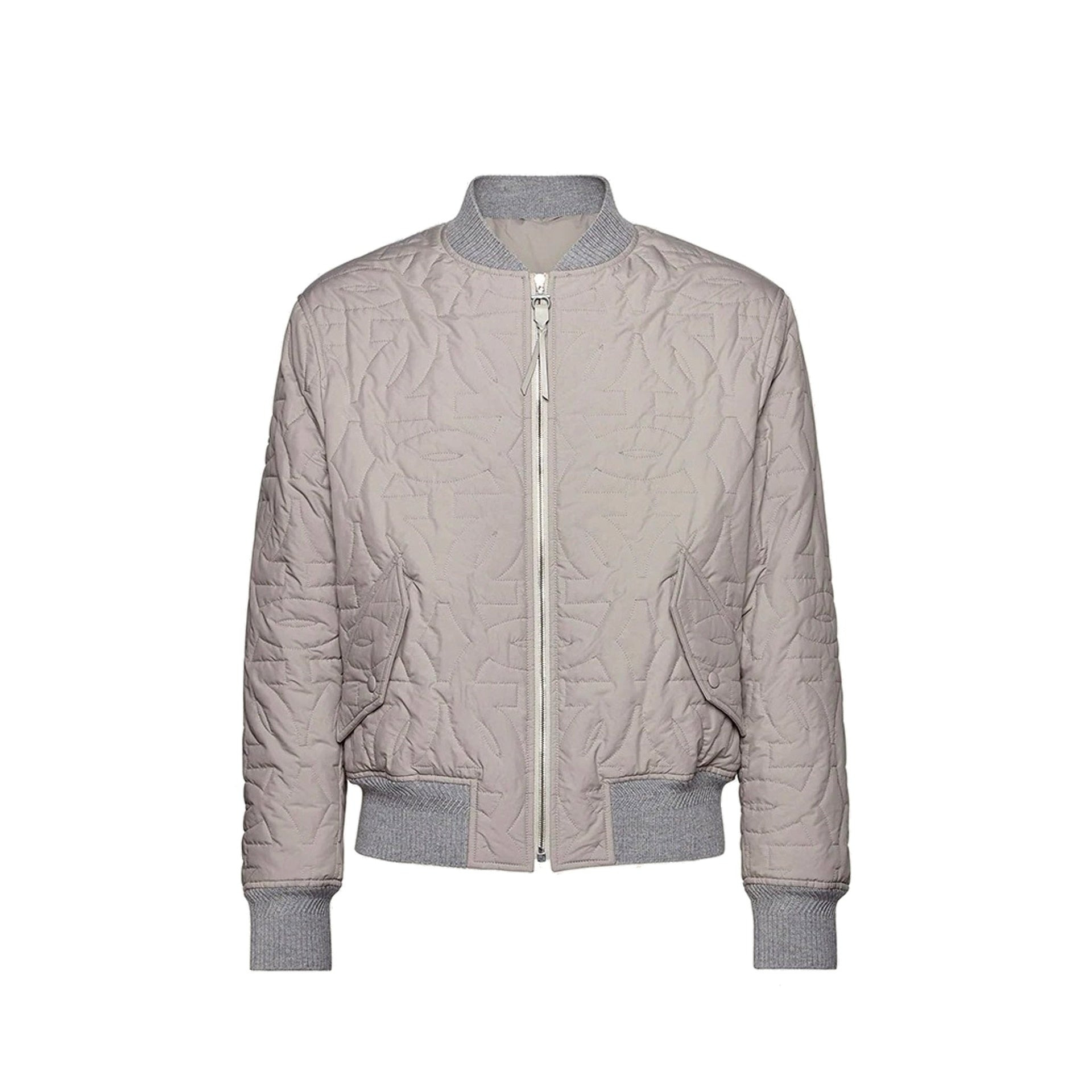 Salvatore Ferragamo Quilted Bomber Jacket Men - 4