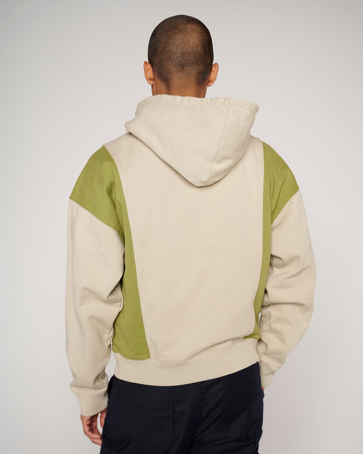 Mendoza Cropped Hoodie - Tan - 5