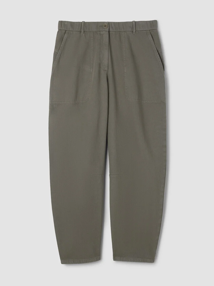 Garment-Dyed Utility Cotton Arch Pant - 1