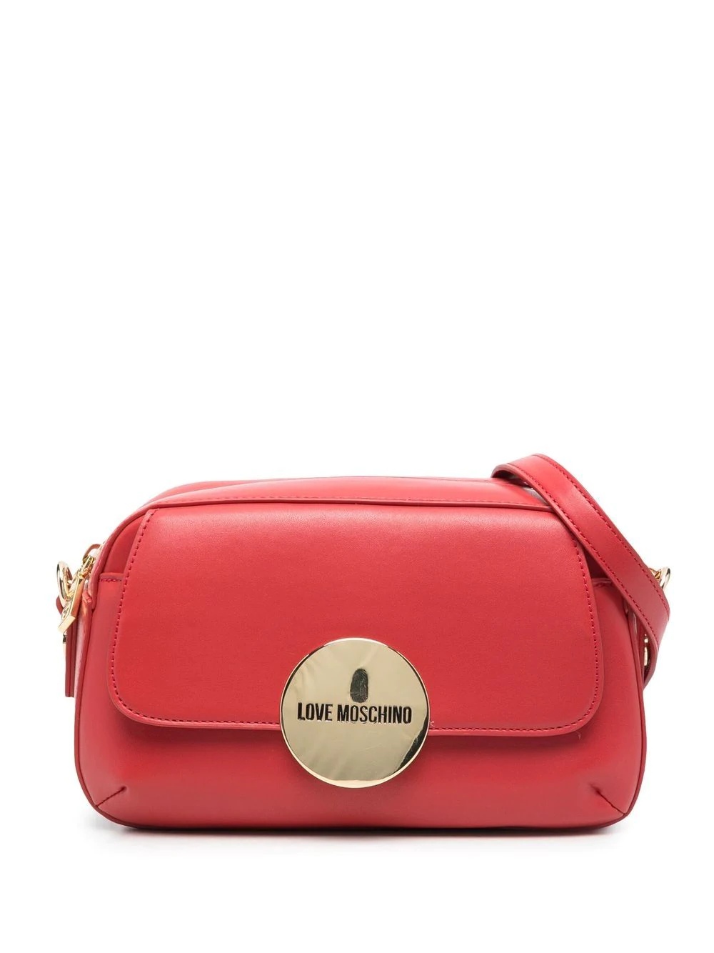 logo-plaque satchel bag - 1