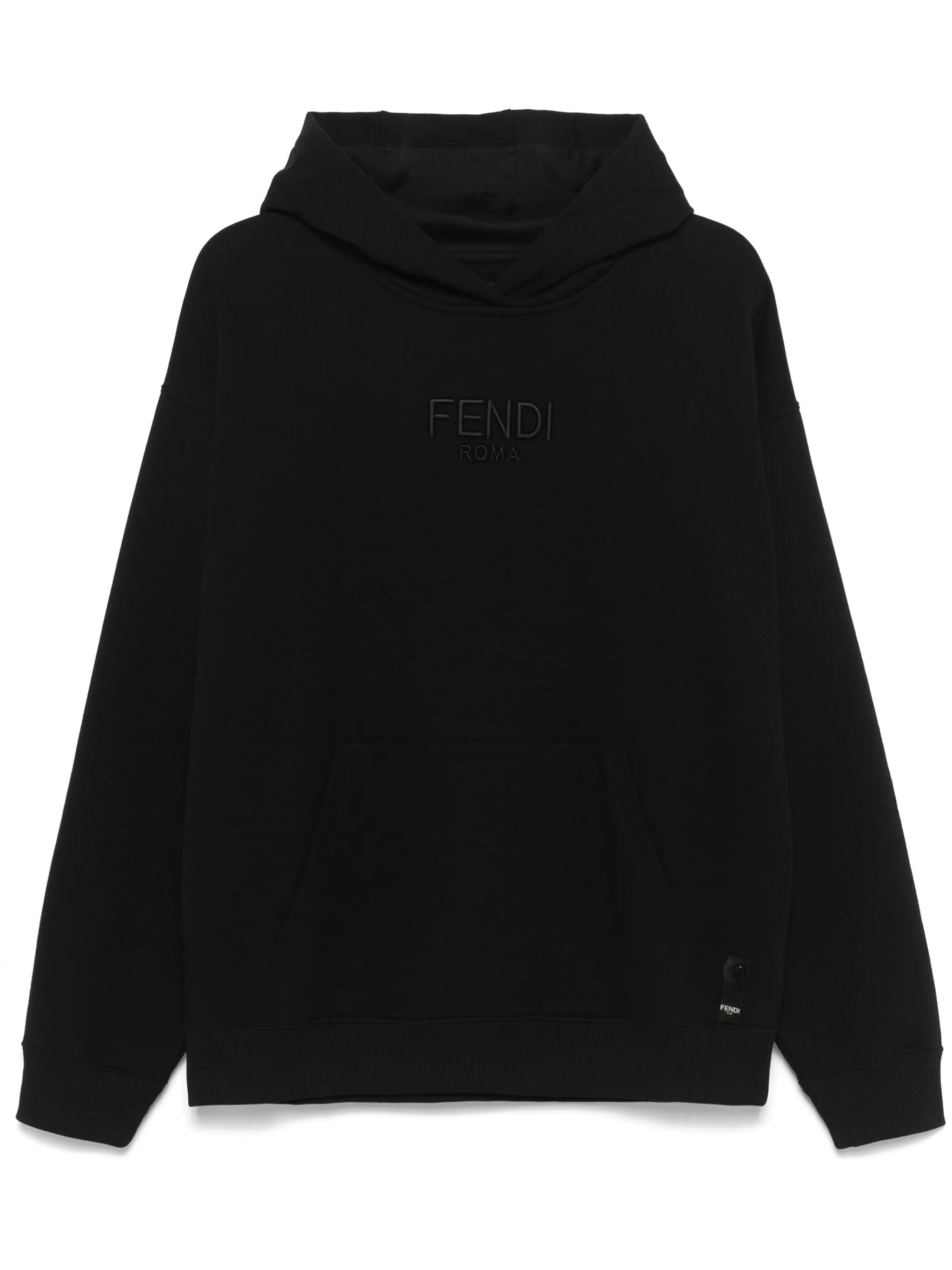 Fendi Logo-embroidered Hoodie - 1