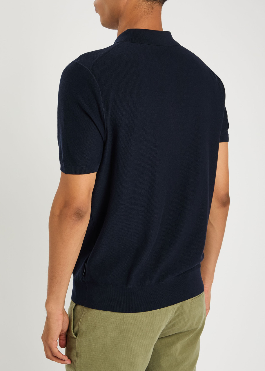 Boss Fine-knit Cotton Polo Shirt - 3