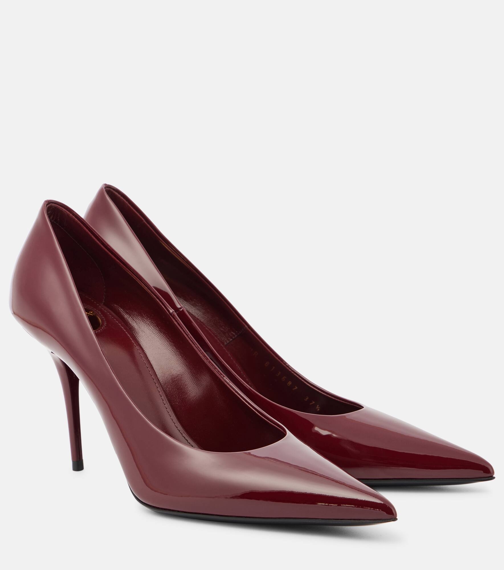 Patent leather pumps - 1