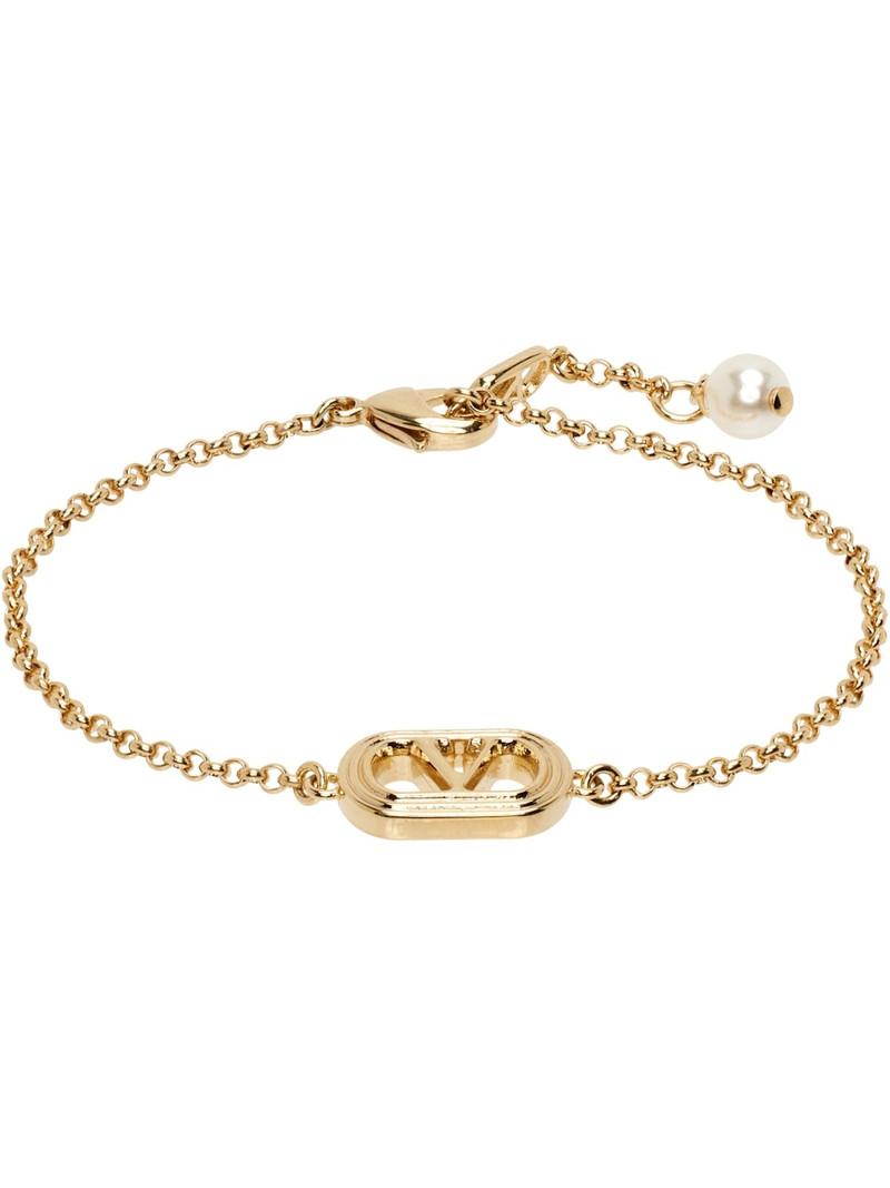 Gold Oval Bracelet 1