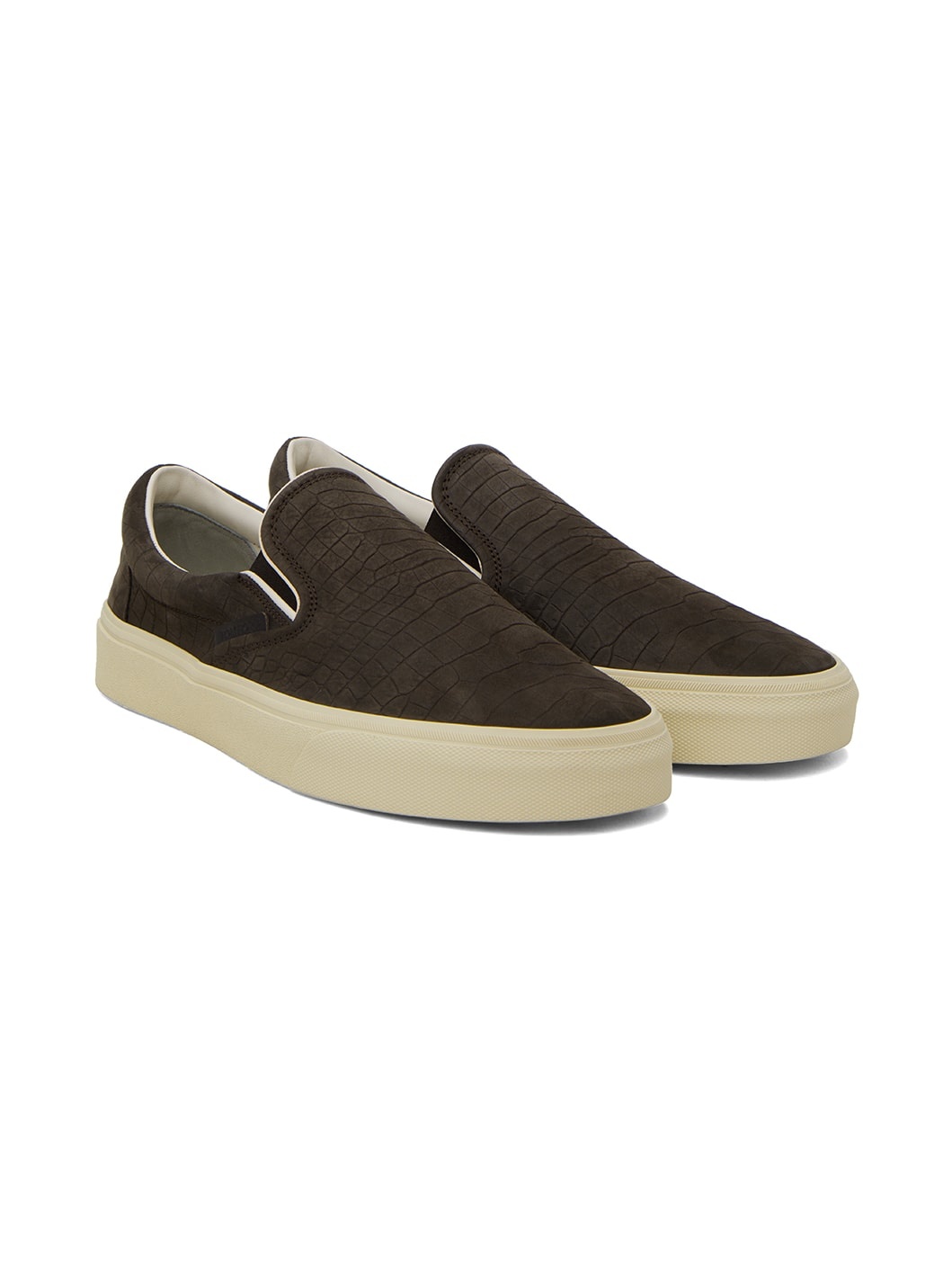 Brown Jude Slip-On Sneakers - 4