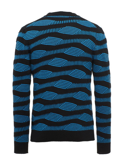 Prada abstract-pattern jumper outlook