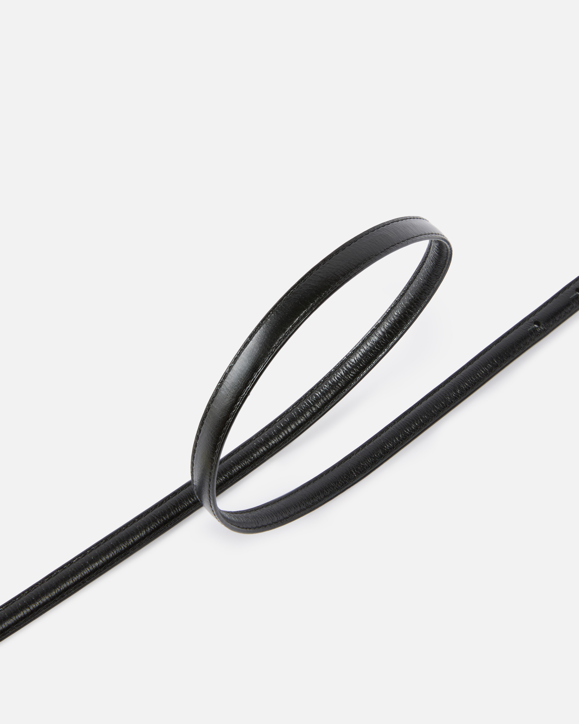 THIN LEATHER BELT 1 CM - 4
