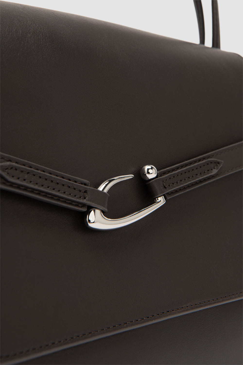 Cora Ristretto Nappa Leather Shoulder Bag - 3