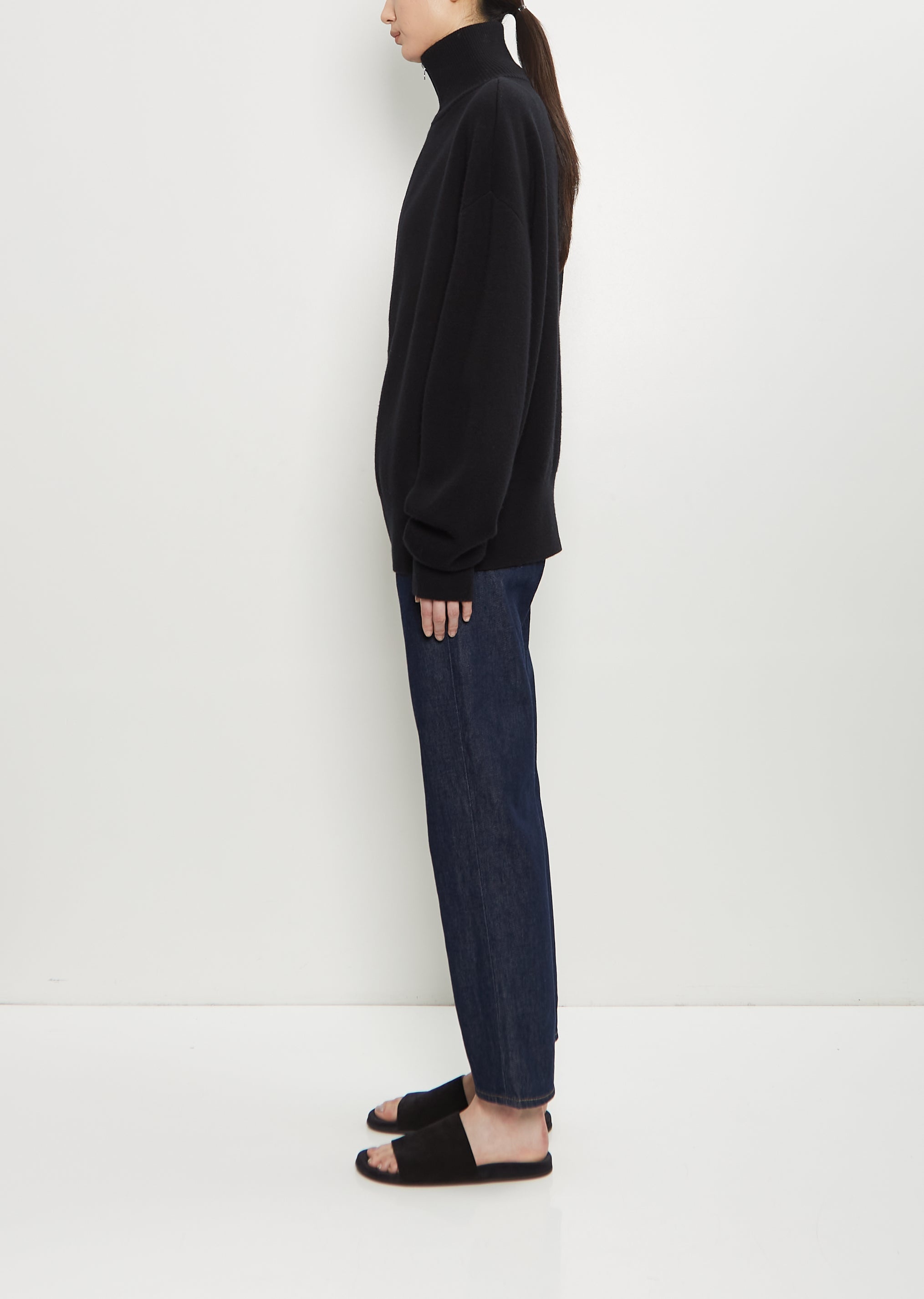 n°319 Xtra Out Cashmere Cardigan — Raven - 2