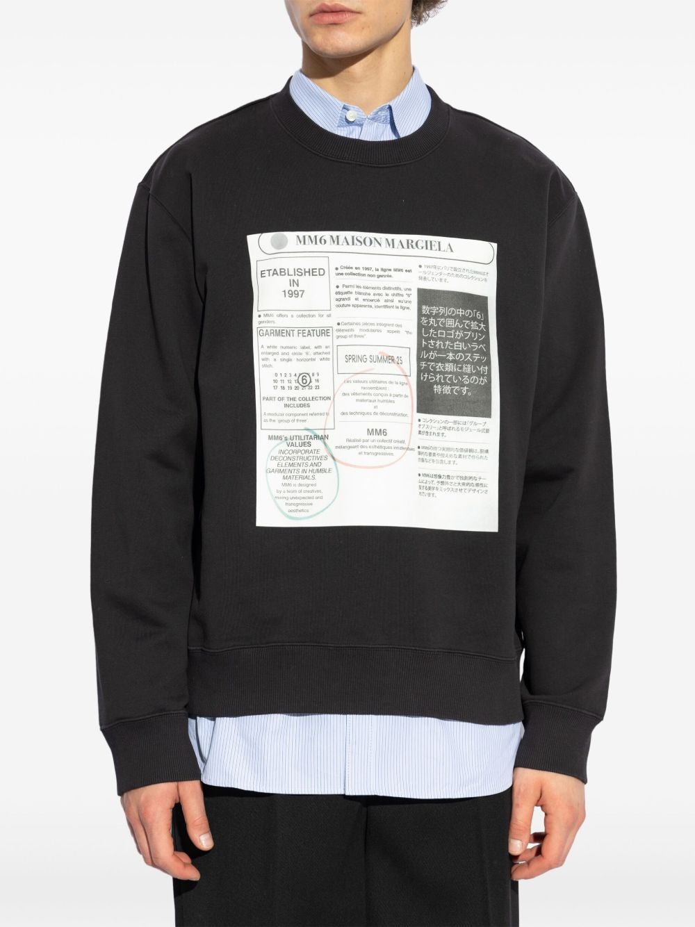 printed sweatshirt - 3