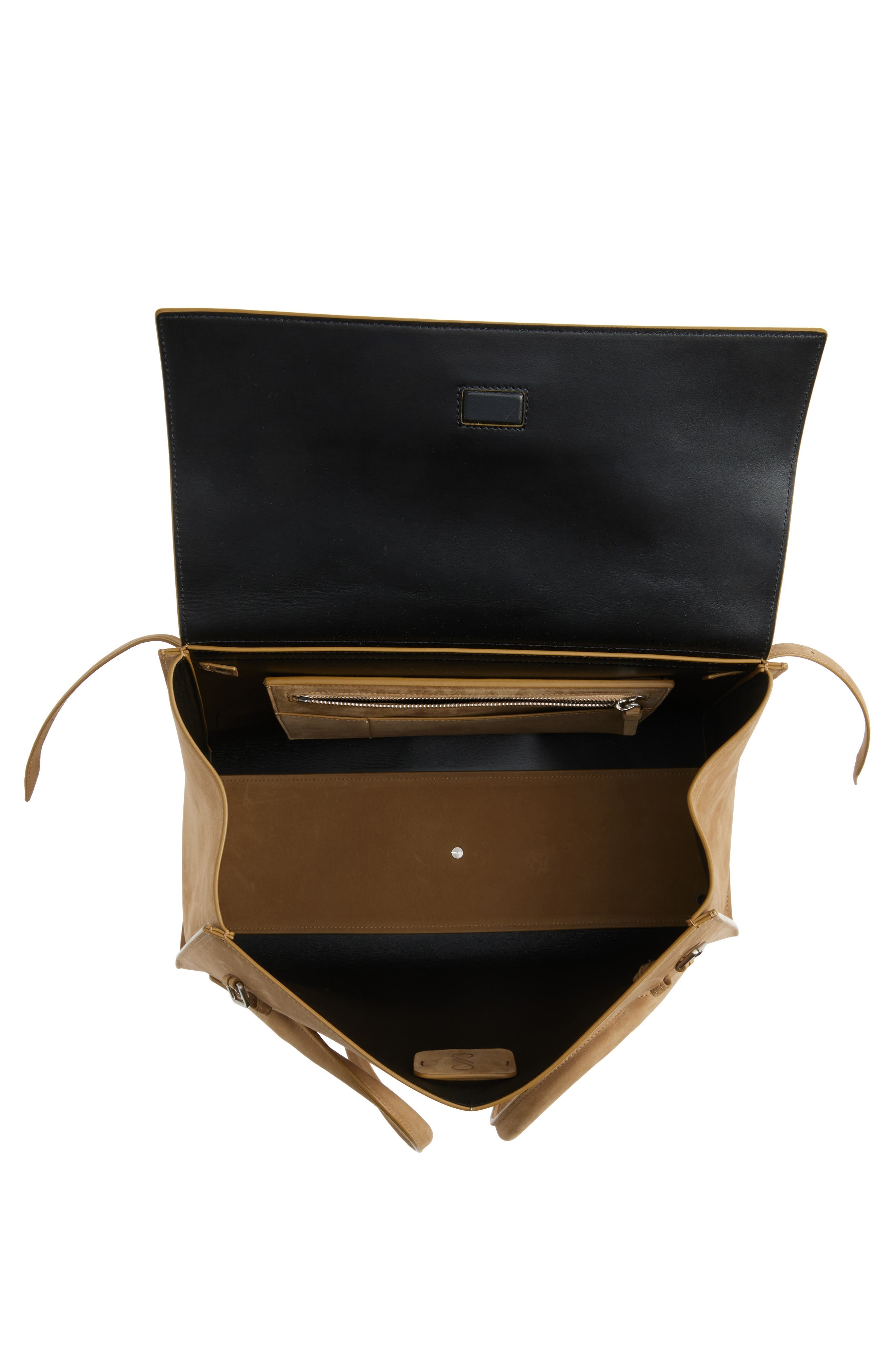 Proenza Schouler Tate Nubuck Leather Satchel in Tobacco at Nordstrom - 5