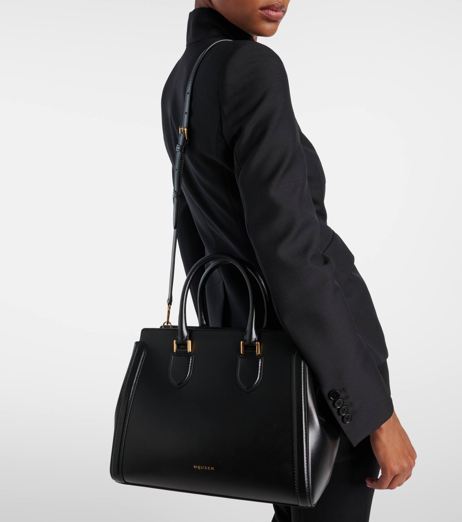 Birdee Medium leather tote bag - 2