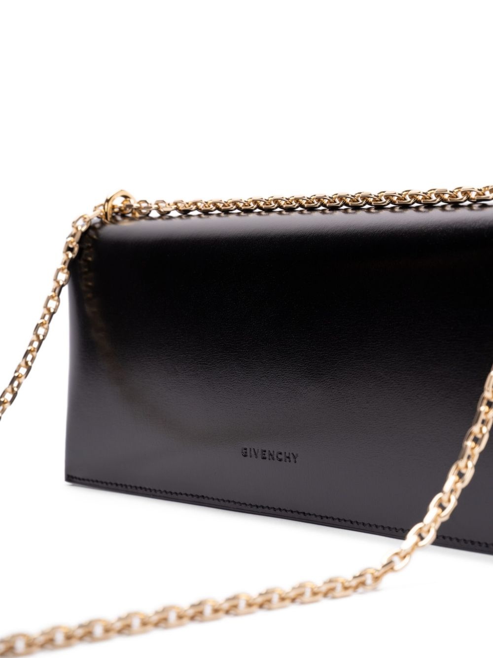 4G Liquid chain-detail clutch bag - 4