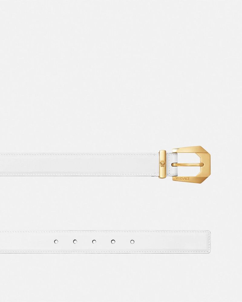 VERSACE Medusa Heritage Leather Belt 3 cm outlook