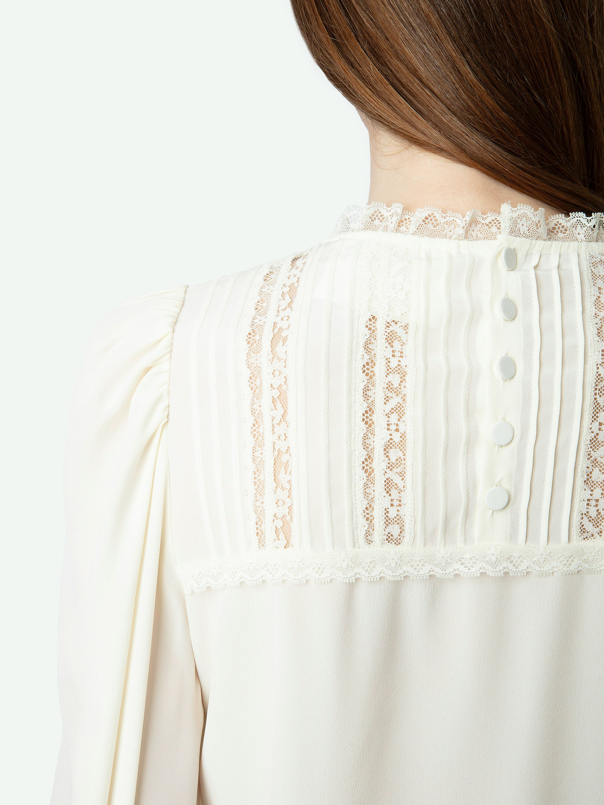 Thena Silk Blouse - 5
