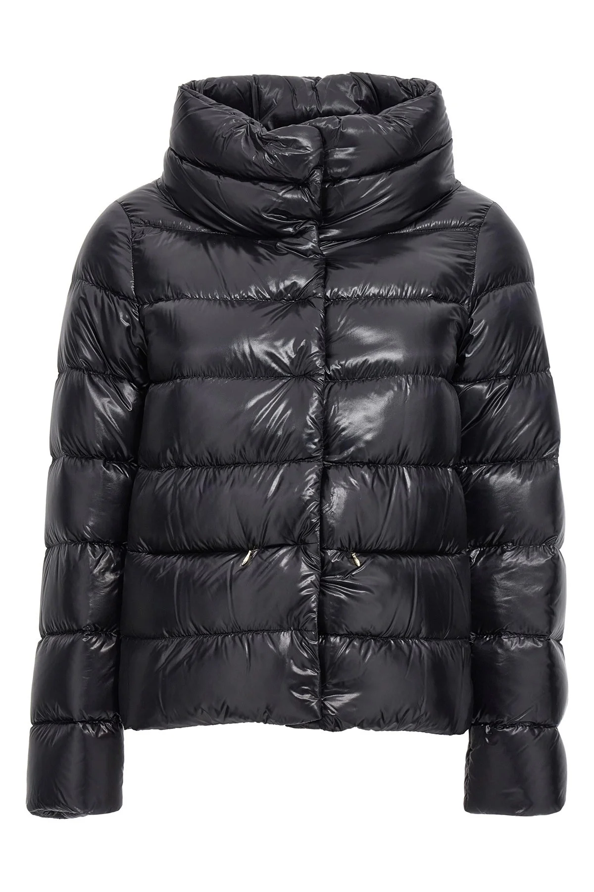 Wide neck down jacket - 1