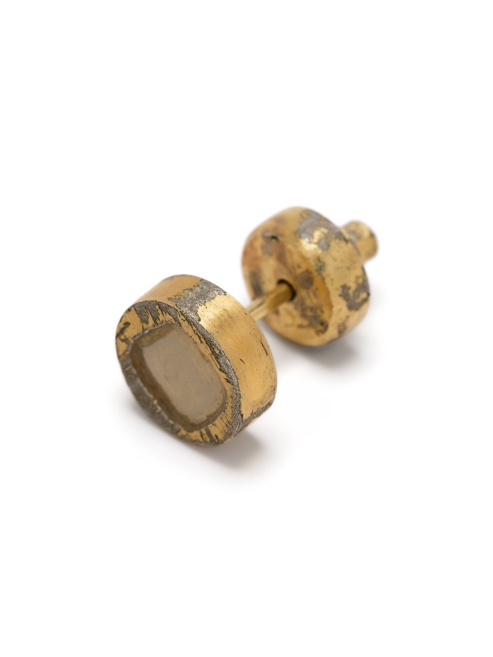diamond-encrusted single earring - 3