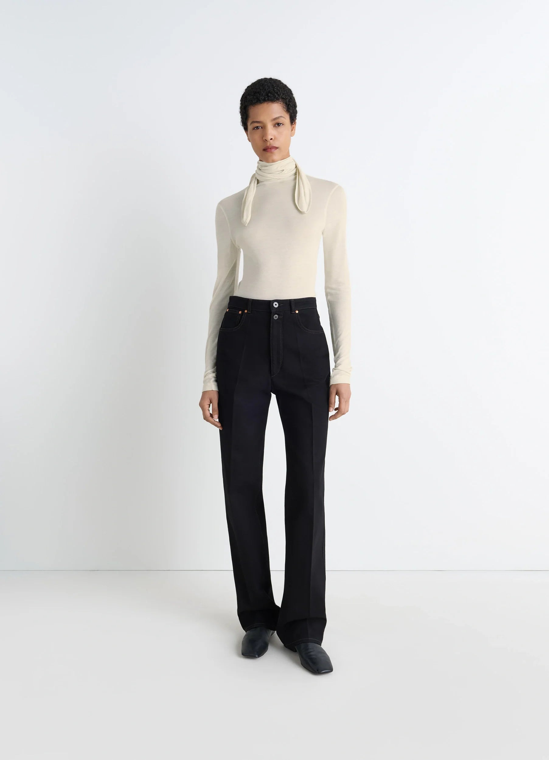 FOULARD TOP WITH PATCHS - 3