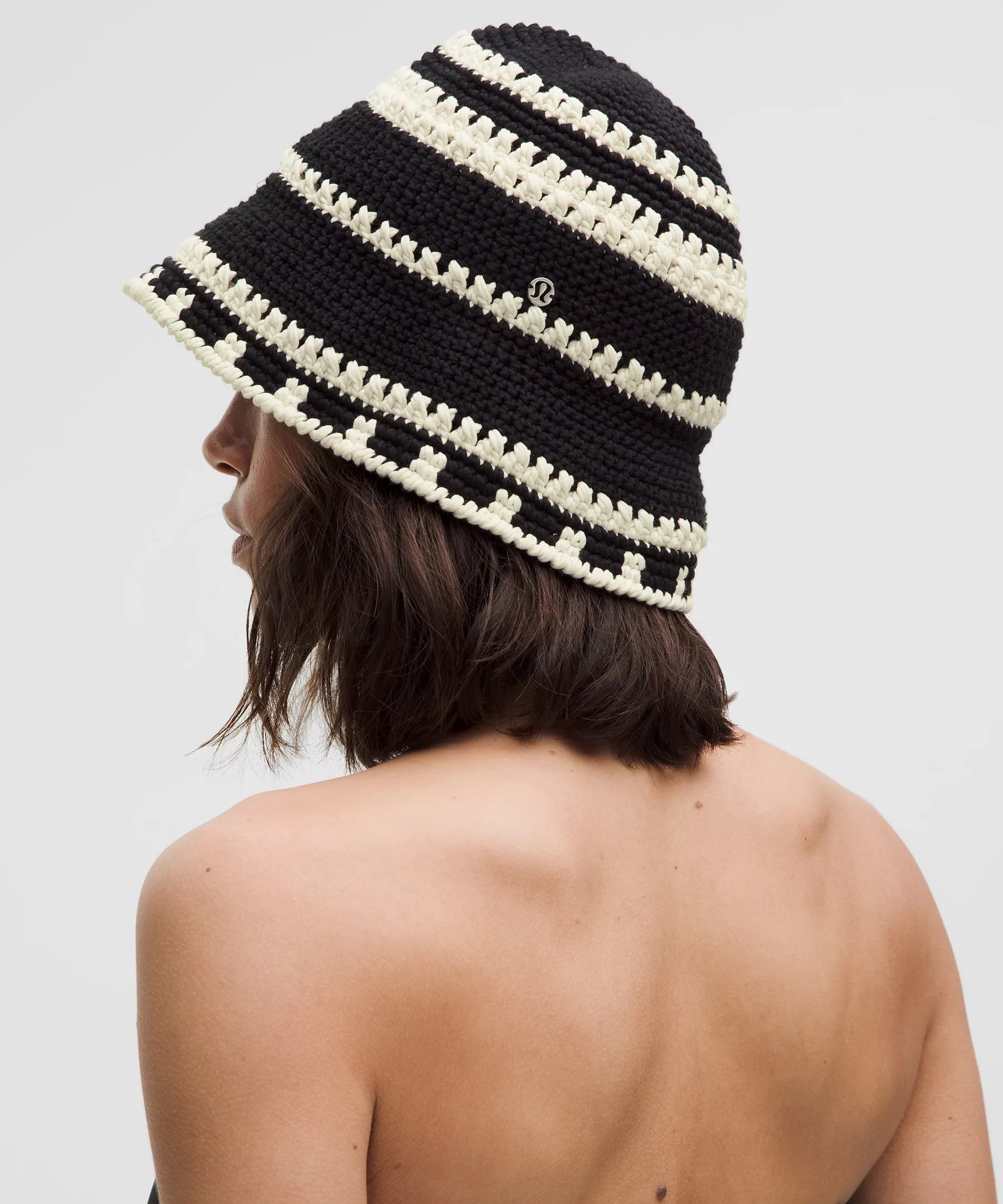 Cotton Crochet Bucket Hat - 3