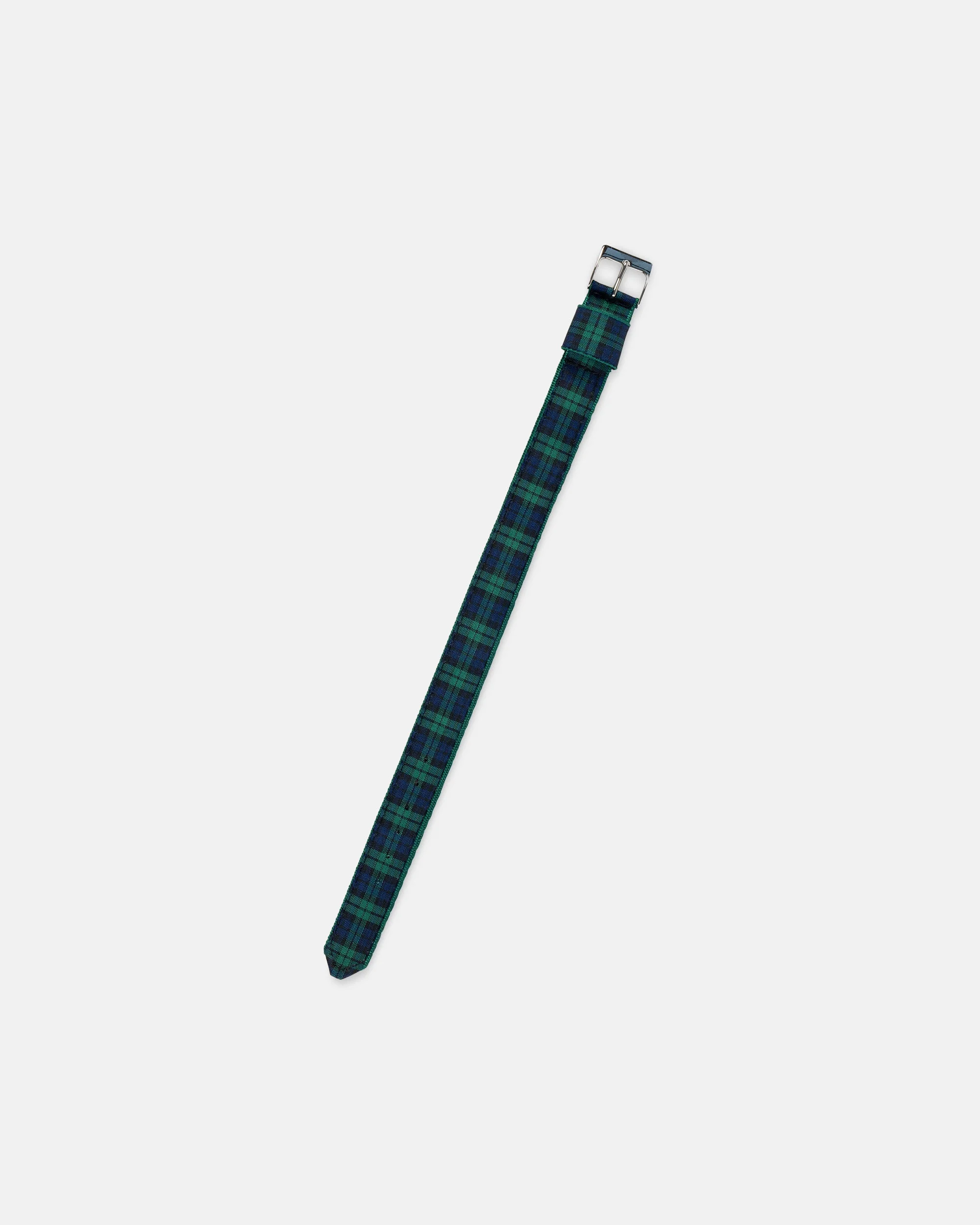 BLACKWATCH TARTAN NYLON WATCH STRAP - 1