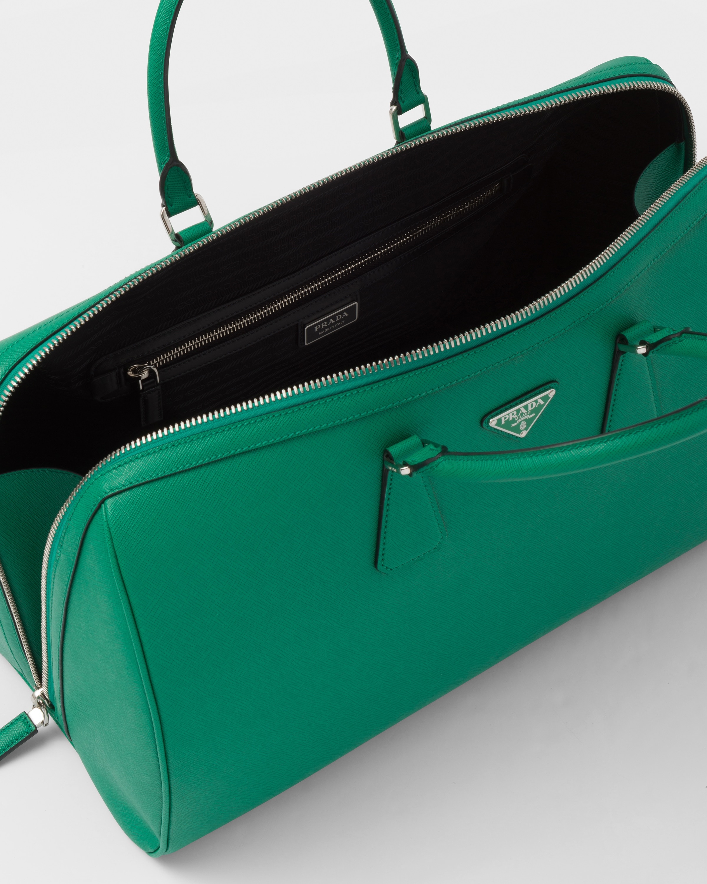 Saffiano leather travel bag - 5