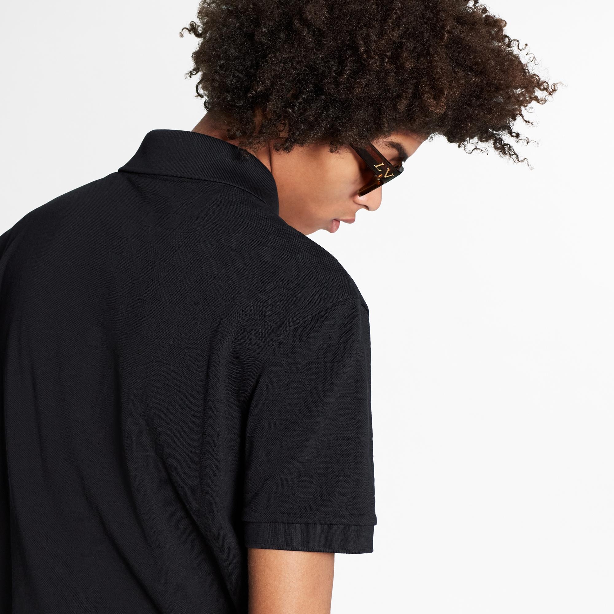Half Damier Pocket Polo - 4