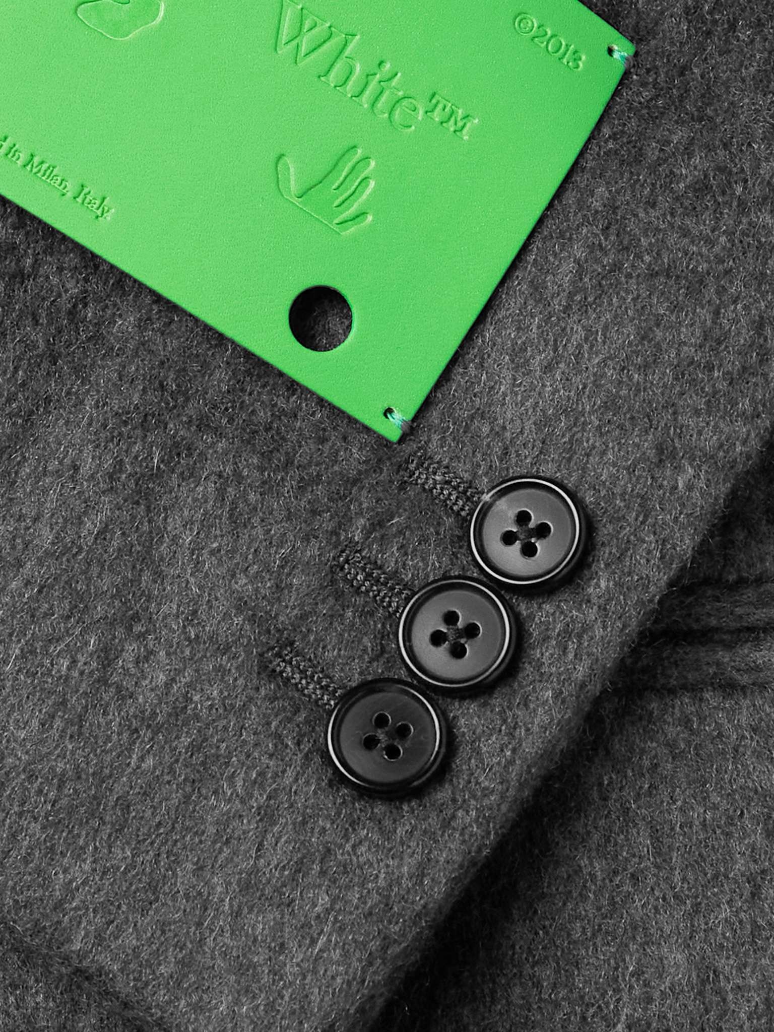 Logo-Appliquéd Cashmere Blazer - 6