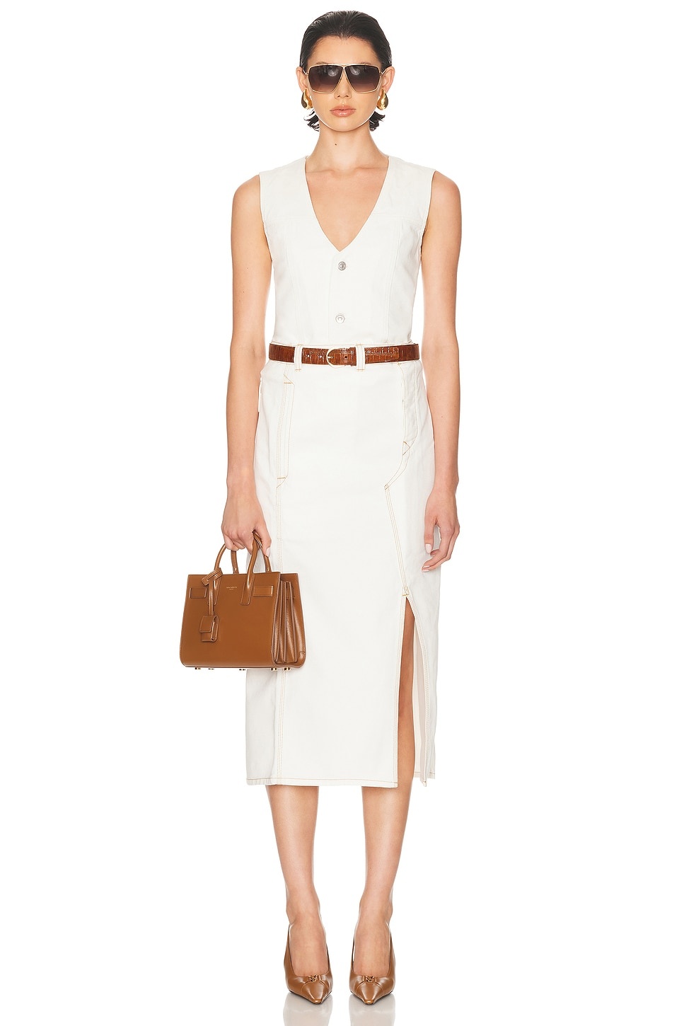 Asymmetric Utility Skirt - 5