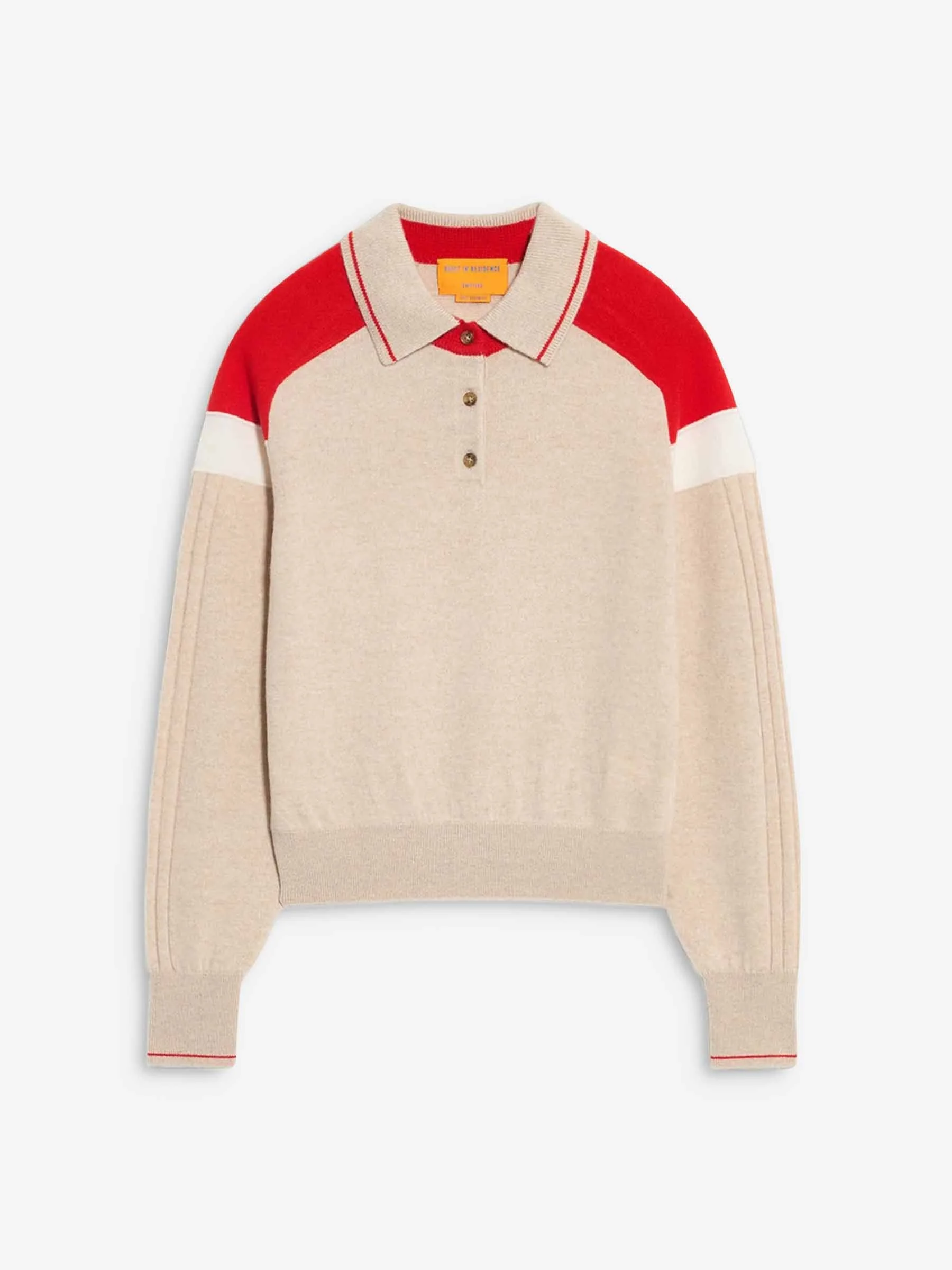ALPINE POLO SWEATER - 1