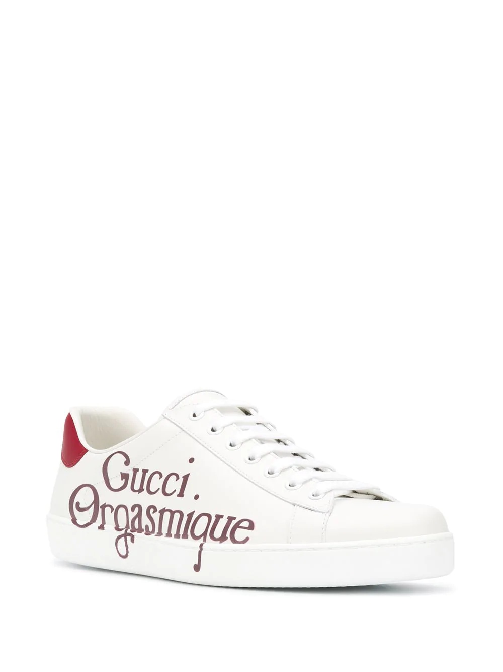 Ace Orgasmique print sneakers - 2