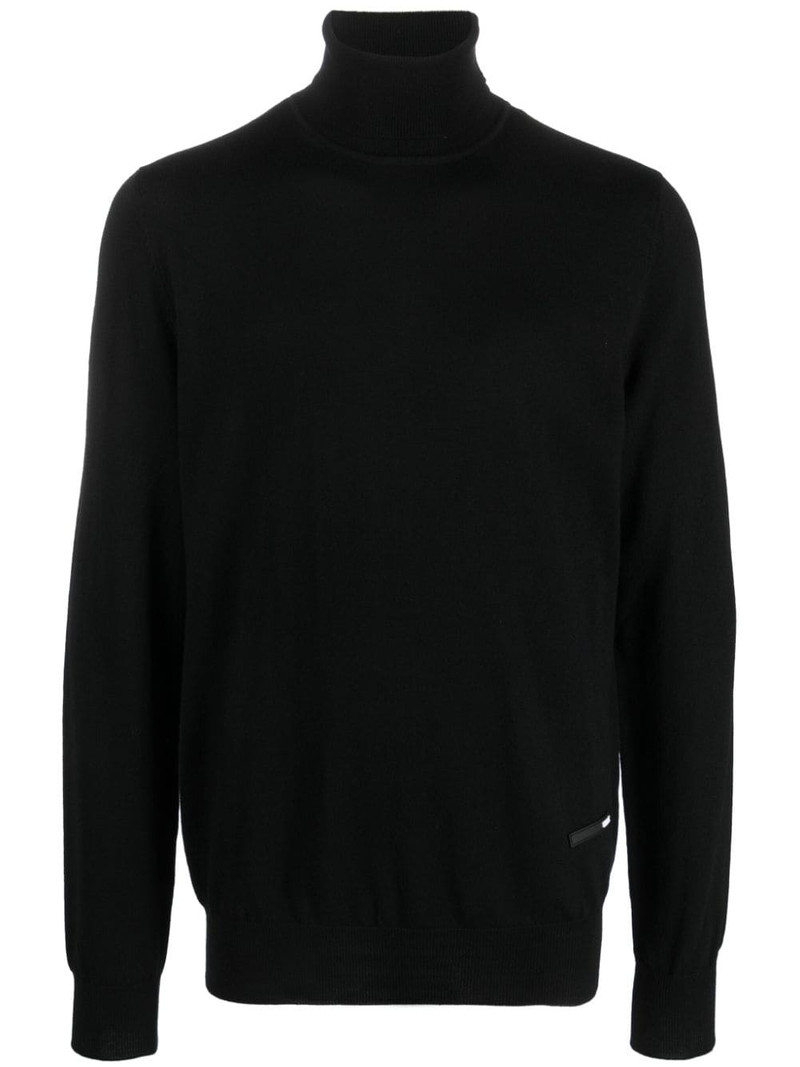 roll-neck merino wool jumper 1
