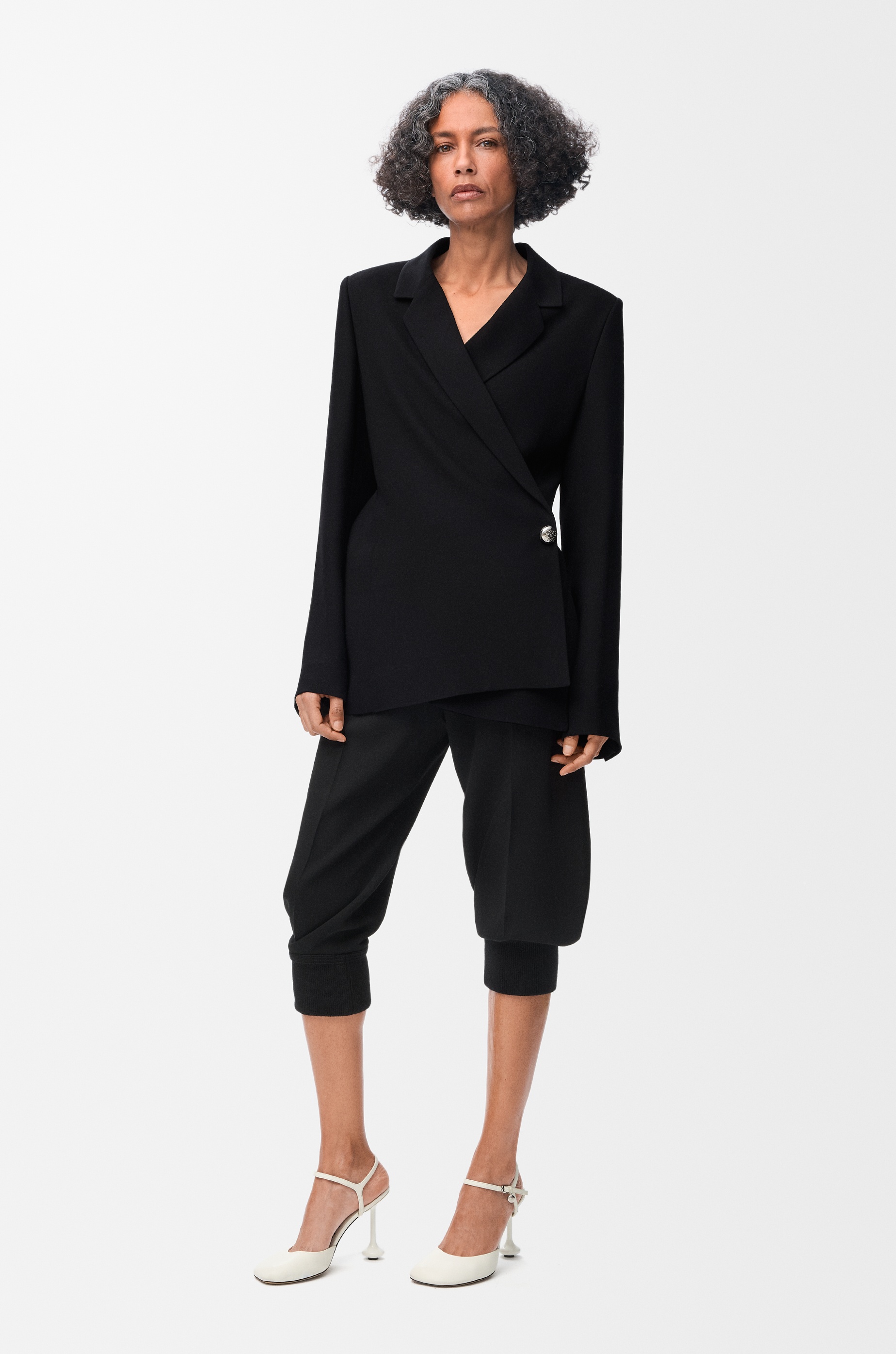 Jacket in stretch viscose blend - 2
