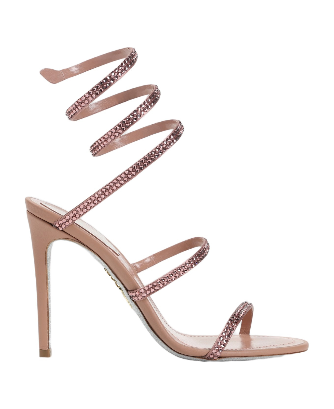 René Caovilla Snake Sandals - 1