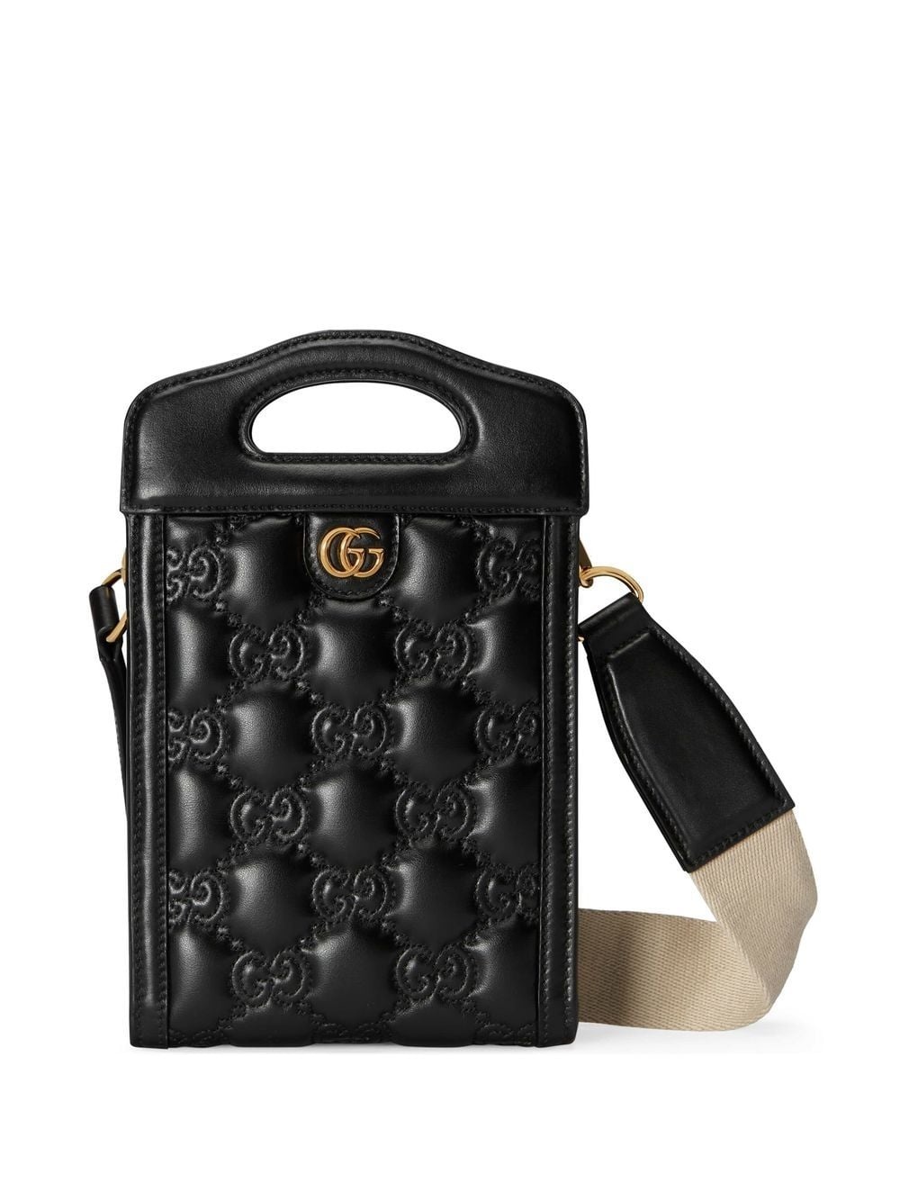 mini GG Supreme leather bag - 1