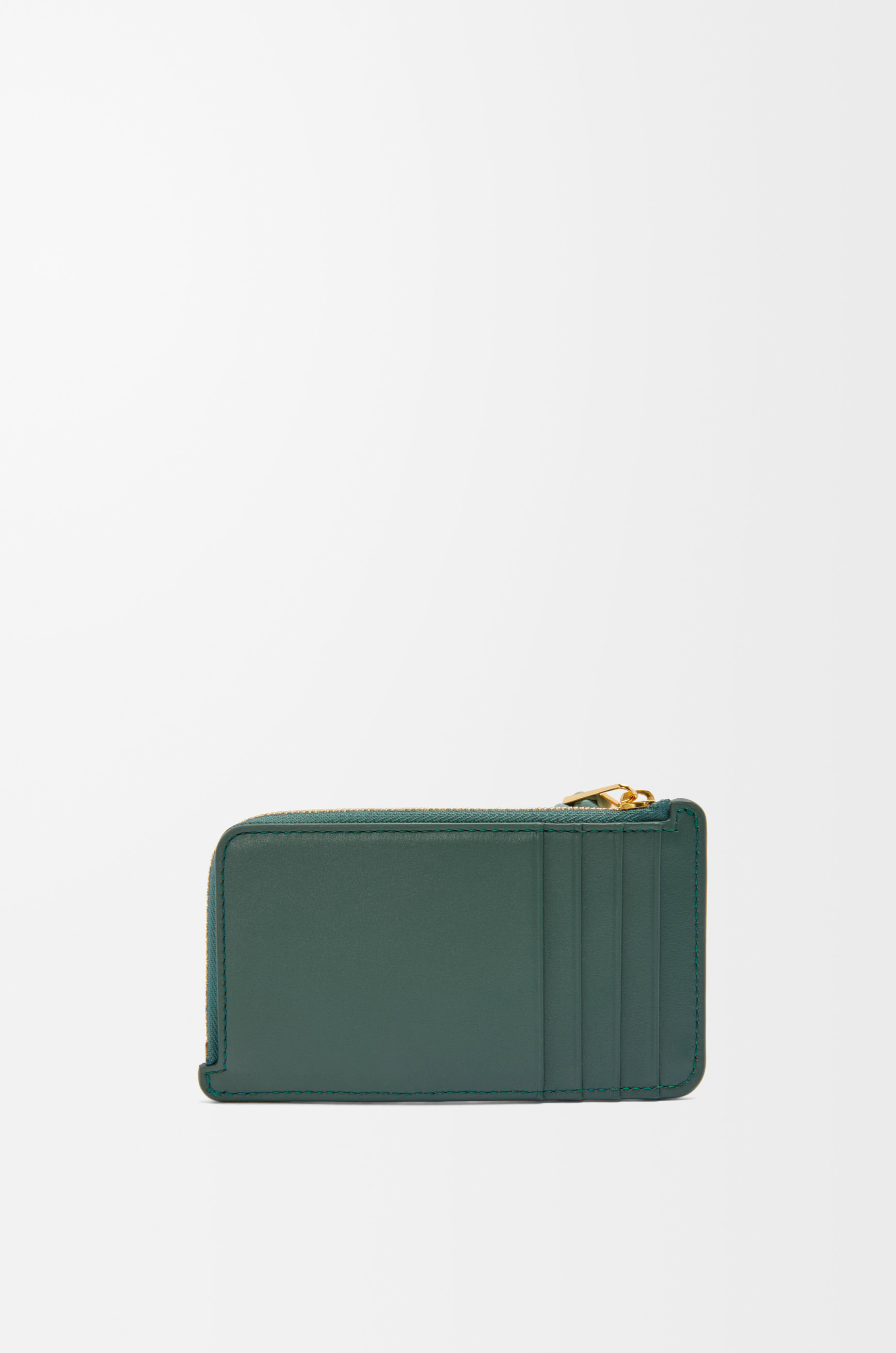 Knot coin cardholder in shiny nappa calfskin - 2