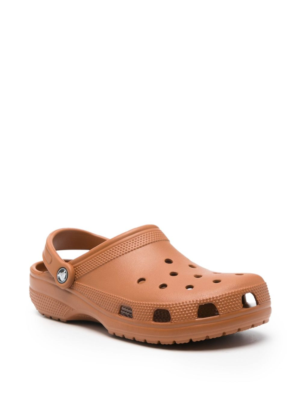 perforated backstrap clogs - 2