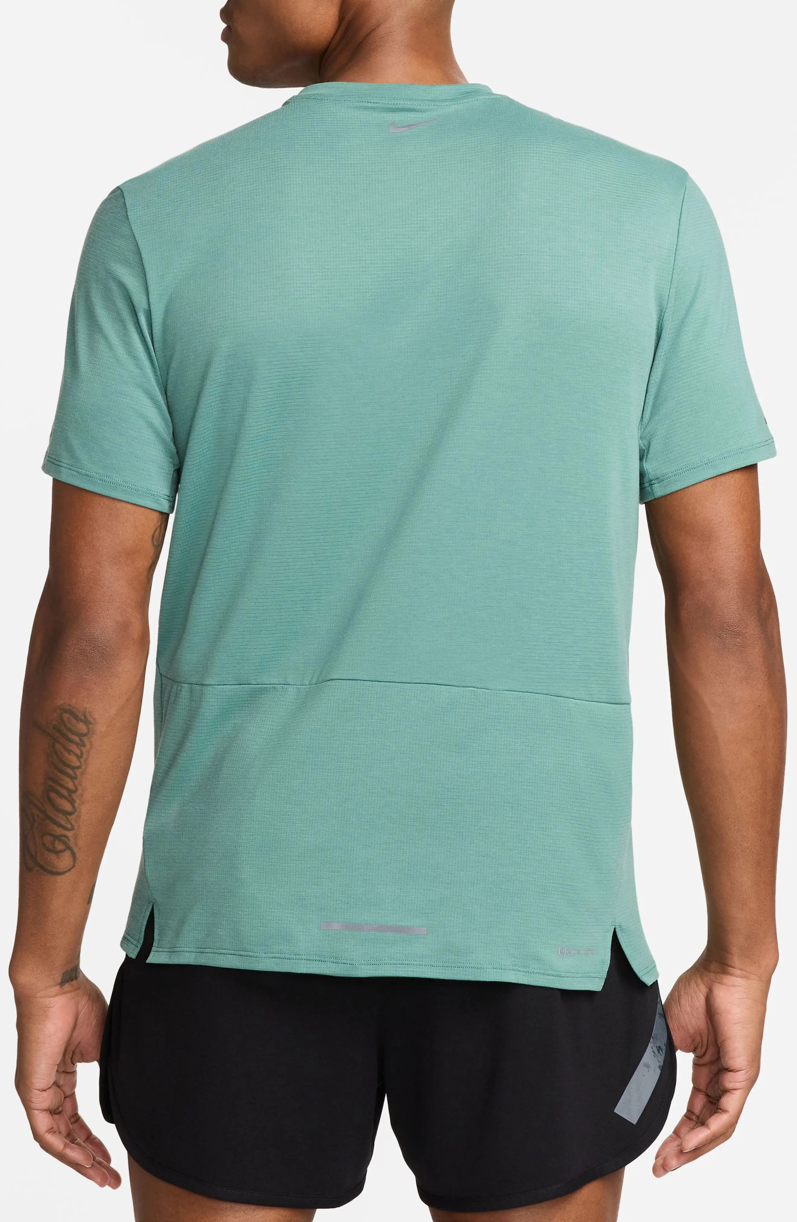 Dri-FIT Rise 365 Running Division Running Top in Bicoastal/Barely Green/Black - 2