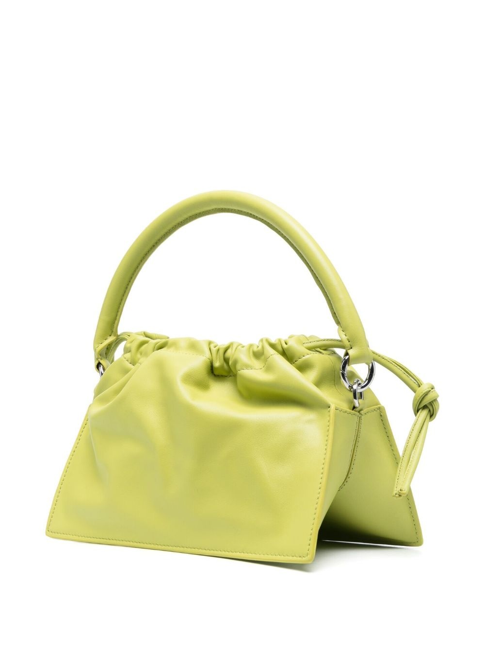 Baton leather shoulder bag - 3