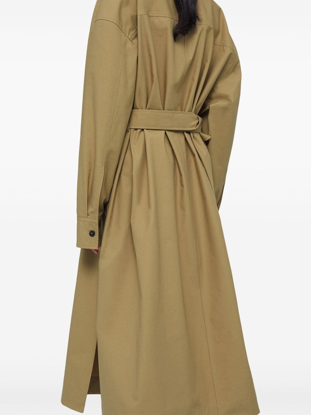 classic-collar cotton dress - 5