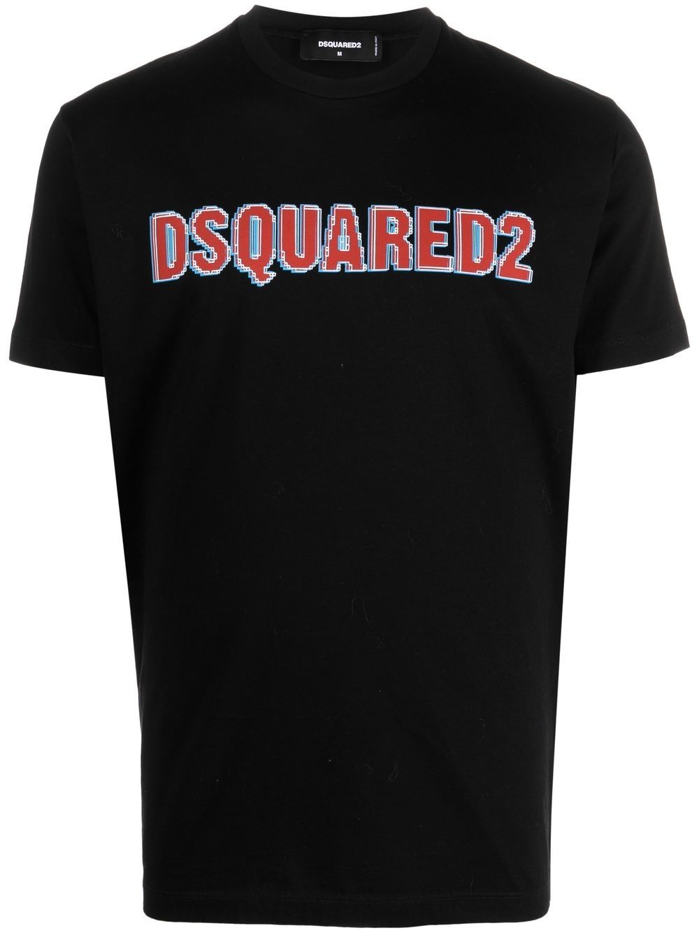 logo-print cotton T-shirt - 1
