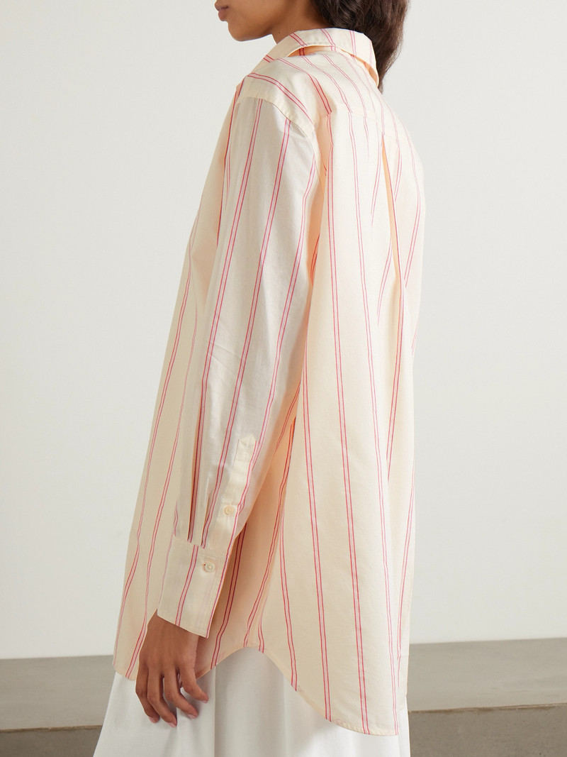 Striped Cotton And Silk-blend Shirt 3