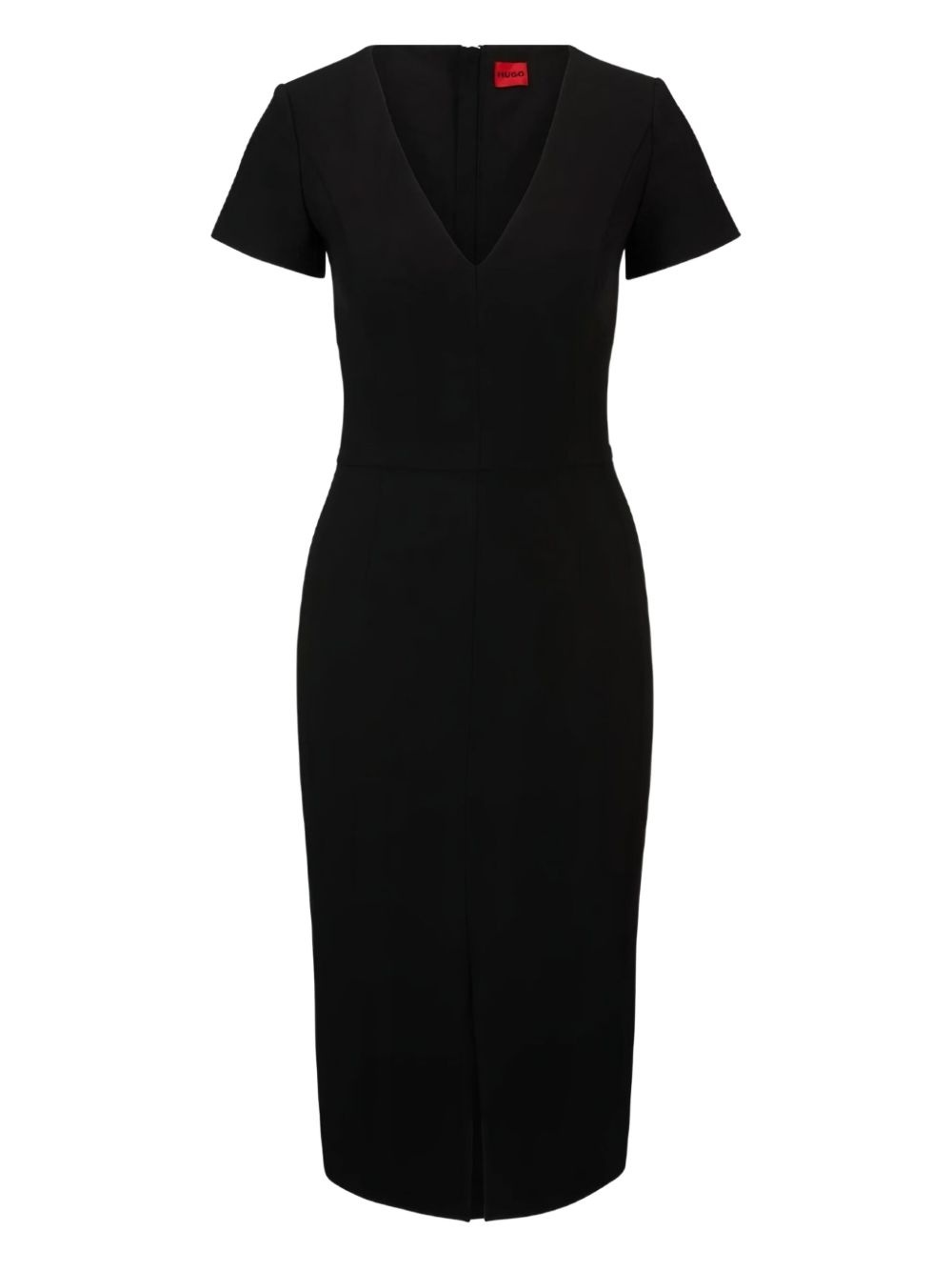 V-neck dress - 1